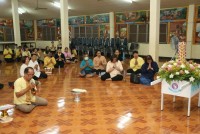  คณะศึกษาศาสตร์ มช. ถวายเทียนจำนำพรรษา เนื่องในเทศกาลเข้าพรรษาประจำปี 2566 ณ วัดสวนพริก วัดใหม่ห้วยทราย และวัดโป่งน้อย