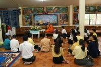  คณะศึกษาศาสตร์ มช. ถวายเทียนจำนำพรรษา เนื่องในเทศกาลเข้าพรรษาประจำปี 2566 ณ วัดสวนพริก วัดใหม่ห้วยทราย และวัดโป่งน้อย
