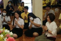  คณะศึกษาศาสตร์ มช. ถวายเทียนจำนำพรรษา เนื่องในเทศกาลเข้าพรรษาประจำปี 2566 ณ วัดสวนพริก วัดใหม่ห้วยทราย และวัดโป่งน้อย