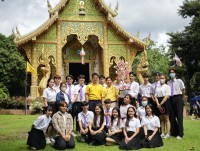  คณะศึกษาศาสตร์ มช. ถวายเทียนจำนำพรรษา เนื่องในเทศกาลเข้าพรรษาประจำปี 2566 ณ วัดสวนพริก วัดใหม่ห้วยทราย และวัดโป่งน้อย