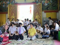  คณะศึกษาศาสตร์ มช. ถวายเทียนจำนำพรรษา เนื่องในเทศกาลเข้าพรรษาประจำปี 2566 ณ วัดสวนพริก วัดใหม่ห้วยทราย และวัดโป่งน้อย