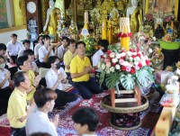  คณะศึกษาศาสตร์ มช. ถวายเทียนจำนำพรรษา เนื่องในเทศกาลเข้าพรรษาประจำปี 2566 ณ วัดสวนพริก วัดใหม่ห้วยทราย และวัดโป่งน้อย