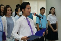 คณะศึกษาศาสตร์ มช. จัดพิธีถวายพระพรชัยมงคลสมเด็จพระนางเจ้าสิริกิติ์ พระบรมราชินีนาถ พระบรมราชชนนีพันปีหลวง ประจำปี 2566