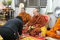 ผู้บริหาร คณาจารย์ และเจ้าหน้าที่คณะศึกษาศาสตร์ มช. ร่วมงานบำเพ็ญกุศล สวดอภิธรรม และฌาปนกิจศพนางสาวมยุรา คันธรส