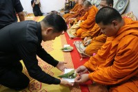 ผู้บริหาร คณาจารย์ และเจ้าหน้าที่คณะศึกษาศาสตร์ มช. ร่วมงานบำเพ็ญกุศล สวดอภิธรรม และฌาปนกิจศพนางสาวมยุรา คันธรส