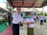 ประธานสาขาวิชาบริหารธุรกิจ นำนักศึกษากระบวนวิชาการ 076444 ลงพื้นที่เป็นวิทยากรบรรยายให้ความรู้เรื่องการดูแลสุขภาพ ณ โรงเรียนผู้สูงอายุตำบลมะขุนหวาน