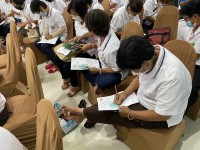 ประธานสาขาวิชาบริหารธุรกิจ นำนักศึกษากระบวนวิชาการ 076444 ลงพื้นที่เป็นวิทยากรบรรยายให้ความรู้เรื่องการดูแลสุขภาพ ณ โรงเรียนผู้สูงอายุตำบลมะขุนหวาน