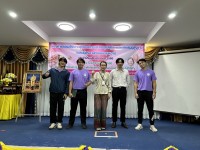 ประธานสาขาวิชาบริหารธุรกิจ นำนักศึกษากระบวนวิชาการ 076444 ลงพื้นที่เป็นวิทยากรบรรยายให้ความรู้เรื่องการดูแลสุขภาพ ณ โรงเรียนผู้สูงอายุตำบลมะขุนหวาน