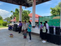 ประธานสาขาวิชาบริหารธุรกิจ นำนักศึกษากระบวนวิชาการ 076444 ลงพื้นที่เป็นวิทยากรบรรยายให้ความรู้เรื่องการดูแลสุขภาพ ณ โรงเรียนผู้สูงอายุตำบลมะขุนหวาน