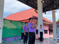 ประธานสาขาวิชาบริหารธุรกิจ นำนักศึกษากระบวนวิชาการ 076444 ลงพื้นที่เป็นวิทยากรบรรยายให้ความรู้เรื่องการดูแลสุขภาพ ณ โรงเรียนผู้สูงอายุตำบลมะขุนหวาน