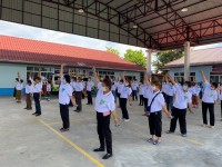 ประธานสาขาวิชาบริหารธุรกิจ นำนักศึกษากระบวนวิชาการ 076444 ลงพื้นที่เป็นวิทยากรบรรยายให้ความรู้เรื่องการดูแลสุขภาพ ณ โรงเรียนผู้สูงอายุตำบลมะขุนหวาน
