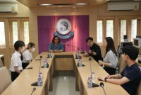 นักศึกษาแลกเปลี่ยนจาก Kanda University of International Studies เข้ารับมอบประกาศนียบัตร ก่อนเดินทางกลับประเทศญี่ปุ่น
