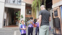 Field trip for ITPC English Language Learners (Foreign Tourist Interview)