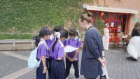 Field trip for ITPC English Language Learners (Foreign Tourist Interview)