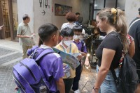 Field trip for ITPC English Language Learners (Foreign Tourist Interview)