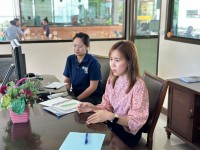 บุคลากรคณะศึกษาศาสตร์ มช. ให้การต้อนรับบุคลากรงานบริหารงานวิจัย บริการวิชาการ และวิเทศสัมพันธ์ คณะนิติศาสตร์ มช. เข้าศึกษาดูงานด้านการบริการวิชาการแบบหารายได้