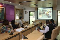ผู้บริหารคณะศึกษาศาสตร์ มช. ให้การต้อนรับอาคันตุกะจาก  Central University of Technology, Free State (CUT) ประเทศแอฟริกาใต้ 