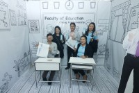  คณะศึกษาศาสตร์ มช. ร่วมจัดนิทรรศการแนะแนวการศึกษา ในนิทรรศการตลาดนัดหลักสูตรอุดมศึกษา ครั้งที่ 25