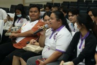  ผู้บริหารคณะศึกษาศาสตร์ พบปะนักศึกษา ป.ตรี ชั้นปีที่ 2-3 รหัส 64-65 เพื่อรับฟังความคิดเห็นปัญหาและอุปสรรคในด้านการเรียนการสอนและการใช้ชีวิตในรั้วมหาวิทยาลัย
