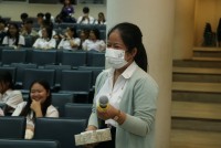  ผู้บริหารคณะศึกษาศาสตร์ พบปะนักศึกษา ป.ตรี ชั้นปีที่ 2-3 รหัส 64-65 เพื่อรับฟังความคิดเห็นปัญหาและอุปสรรคในด้านการเรียนการสอนและการใช้ชีวิตในรั้วมหาวิทยาลัย