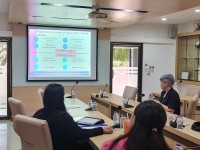 ผู้บริหารคณะศึกษาศาสตร์ ให้การต้อนรับผู้อำนวยการ Yunnan Around Asia International Education Center (YAAE) 