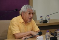 ผู้บริหารคณะศึกษาศาสตร์ ให้การต้อนรับ Professor Emeritus Dr.Yoshio KAMISHINA
