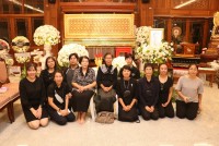 ผู้บริหาร คณาจารย์ และบุคลากร คณะศึกษาศาสตร์ มช. ร่วมงานบำเพ็ญกุศล สวดอภิธรรม และพิธีมอบร่าง ผศ.ลมูล จันทน์หอม