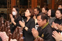 ผู้บริหาร คณาจารย์ และบุคลากร คณะศึกษาศาสตร์ มช. ร่วมงานบำเพ็ญกุศล สวดอภิธรรม และพิธีมอบร่าง ผศ.ลมูล จันทน์หอม