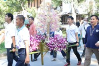 ผู้บริหาร นักศึกษา เจ้าหน้าที่คณะศึกษาศาสตร์ ครูและนักเรียน รร.สาธิตฯ มช. ร่วมพิธีทอดถวายผ้ากฐินมหาวิทยาลัยเชียงใหม่ ประจำปี 2566