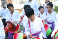 ผู้บริหาร นักศึกษา เจ้าหน้าที่คณะศึกษาศาสตร์ ครูและนักเรียน รร.สาธิตฯ มช. ร่วมพิธีทอดถวายผ้ากฐินมหาวิทยาลัยเชียงใหม่ ประจำปี 2566