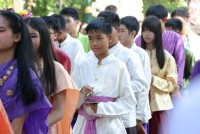 ผู้บริหาร นักศึกษา เจ้าหน้าที่คณะศึกษาศาสตร์ ครูและนักเรียน รร.สาธิตฯ มช. ร่วมพิธีทอดถวายผ้ากฐินมหาวิทยาลัยเชียงใหม่ ประจำปี 2566