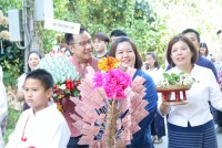 ผู้บริหาร นักศึกษา เจ้าหน้าที่คณะศึกษาศาสตร์ ครูและนักเรียน รร.สาธิตฯ มช. ร่วมพิธีทอดถวายผ้ากฐินมหาวิทยาลัยเชียงใหม่ ประจำปี 2566
