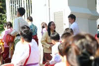 ผู้บริหาร นักศึกษา เจ้าหน้าที่คณะศึกษาศาสตร์ ครูและนักเรียน รร.สาธิตฯ มช. ร่วมพิธีทอดถวายผ้ากฐินมหาวิทยาลัยเชียงใหม่ ประจำปี 2566