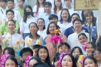 ผู้บริหาร นักศึกษา เจ้าหน้าที่คณะศึกษาศาสตร์ ครูและนักเรียน รร.สาธิตฯ มช. ร่วมพิธีทอดถวายผ้ากฐินมหาวิทยาลัยเชียงใหม่ ประจำปี 2566