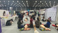 ครูร่วมอบรมการช่วยฟื้นคืนชีพขั้นพื้นฐานสำหรับประชาชนทั่วไป (Basic life support)