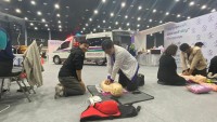 ครูร่วมอบรมการช่วยฟื้นคืนชีพขั้นพื้นฐานสำหรับประชาชนทั่วไป (Basic life support)