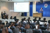 ผู้บริหารคณะศึกษาศาสตร์ ให้การต้อนรับผู้บริหาร คณาจารย์ และนักศึกษาสาขาวิชาการบริหารการศึกษา มหาวิทยาลัยศรีปทุม วิทยาเขตขอนแก่น เข้าศึกษาดูงาน