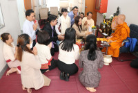 ภาควิชาพื้นฐานและการพัฒนาการศึกษา จัดพิธีทำบุญเปิดห้องสาขาวิชาจิตวิทยาการศึกษาและการแนะแนว