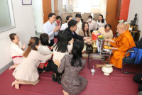 ภาควิชาพื้นฐานและการพัฒนาการศึกษา จัดพิธีทำบุญเปิดห้องสาขาวิชาจิตวิทยาการศึกษาและการแนะแนว