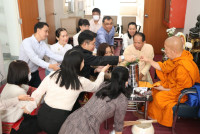 ภาควิชาพื้นฐานและการพัฒนาการศึกษา จัดพิธีทำบุญเปิดห้องสาขาวิชาจิตวิทยาการศึกษาและการแนะแนว