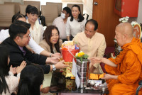 ภาควิชาพื้นฐานและการพัฒนาการศึกษา จัดพิธีทำบุญเปิดห้องสาขาวิชาจิตวิทยาการศึกษาและการแนะแนว