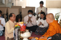 ภาควิชาพื้นฐานและการพัฒนาการศึกษา จัดพิธีทำบุญเปิดห้องสาขาวิชาจิตวิทยาการศึกษาและการแนะแนว