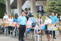 ทำบุญตักบาตรพระสงฆ์_งานรำลึกพระคุณครู ประจำปี 2567 