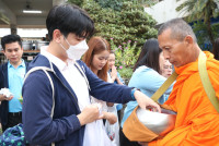  คณะศึกษาศาสตร์ มช. จัดพิธีทำบุญตักบาตรเนื่องในงานกิจกรรมรำลึกพระคุณครู ประจำปี 2567