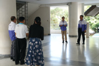 ผู้บริหารคณะศึกษาศาสตร์ ให้การต้อนรับอธิการบดีมหาวิทยาลัยเชียงใหม่ เข้าให้โอวาทคณะนักกีฬามหาวิทยาลัยเชียงใหม่ ที่จะเข้าร่วมการแข่งขัน กีฬามหาวิทยาลัยครั้งที่ 49