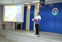 ผู้บริหารคณะศึกษาศาสตร์ ให้การต้อนรับอธิการบดีมหาวิทยาลัยเชียงใหม่ เข้าให้โอวาทคณะนักกีฬามหาวิทยาลัยเชียงใหม่ ที่จะเข้าร่วมการแข่งขัน กีฬามหาวิทยาลัยครั้งที่ 49