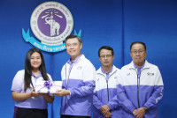 ผู้บริหารคณะศึกษาศาสตร์ ให้การต้อนรับอธิการบดีมหาวิทยาลัยเชียงใหม่ เข้าให้โอวาทคณะนักกีฬามหาวิทยาลัยเชียงใหม่ ที่จะเข้าร่วมการแข่งขัน กีฬามหาวิทยาลัยครั้งที่ 49