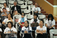 ผู้บริหารคณะศึกษาศาสตร์ ให้การต้อนรับนักศึกษารหัส 17 ในโอกาสเข้ามอบทุนการศึกษาและจัดกิจกรรมคืนสู่เหย้า รหัส 172