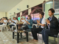 ผู้บริหารคณะศึกษาศาสตร์ ให้การต้อนรับนักศึกษารหัส 17 ในโอกาสเข้ามอบทุนการศึกษาและจัดกิจกรรมคืนสู่เหย้า รหัส 172