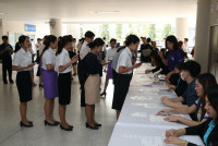 ดุษฎีบัณฑิต มหาบัณฑิต และบัณฑิตคณะศึกษาศาสตร์ มช. ร่วมซ้อมรับพิธีพระราชทานปริญญาบัตร ครั้งที่ 58